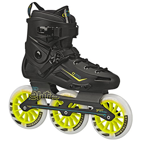 Roller Derby Elite Alpha 125mm 3-Wheel Inline Skate, 10