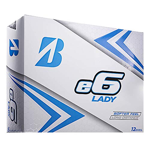 Bridgestone 2019 e6 Lady White Golf Balls (One Dozen)