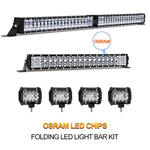 Rigidhorse LED Light Bar 28000LM 6500k IP68 42 Inch 22 Inch 4 Inch Flood Spot Beam Combo Osram Chip LED Light Bars for Truck ATV