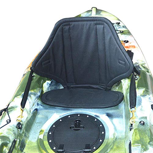 etateta Luxury Kayak Seat Boat Seat, Soft and Antiskid Base High Backrest, Adjustable Kayak Cushion Seat with Backrest, 1pcs Astounding