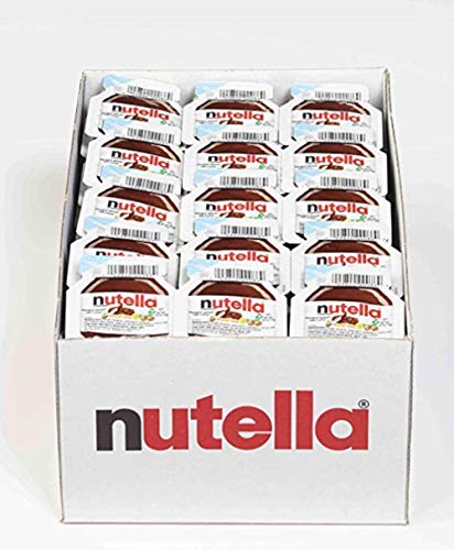 Nutella Chocolate Hazelnut Spread, Bulk for Food Service, 0.52 oz Single Serve Mini Cups, Count of 120