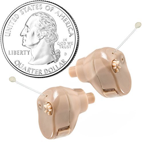 NewEAR Hearing Amplifier Ear ITC (Pair) 'Extra Small' Second Generation