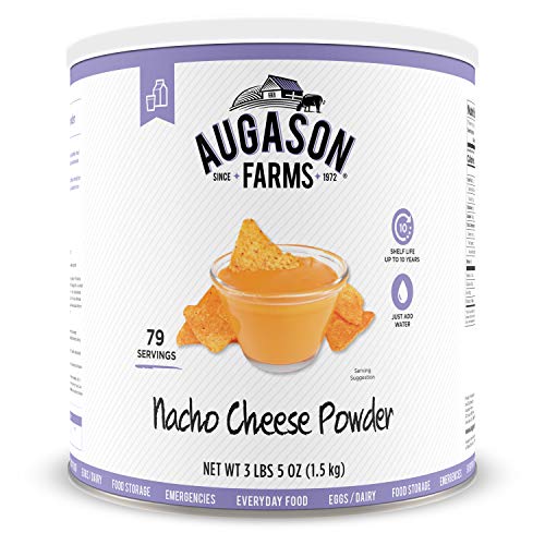 Augason Farms Nacho Cheese Blend Powder 3 lbs 5 oz No. 10 Can