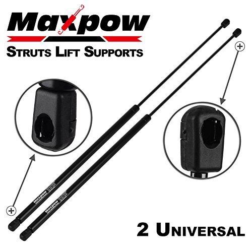 Maxpow C16-10944 C1610944 35.43 Inches Gas Prop Force 80 Lbs Per Prop Camper Rear Window Tonneau Cover Lift Supports Struts(Please Check the Extended Compressed Length and Force before you bought it)