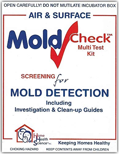 DIY MoldCheck Mold Test Kit (10 Tests per Kit) Multiple air Sampling Tests, Simple Visual Comparison, Locate Mold Source, Easy to use, no lab fee