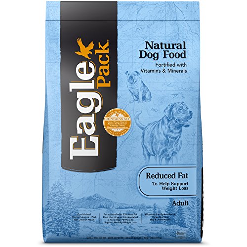 Eagle Pack Natural Dry Reduced Fat Dog Food, Pork, Chicken & Fish, 30-Pound Bag