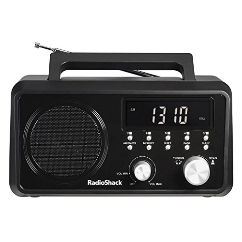 RadioShack Portable Digital Tuning AM/FM/Weather Tabletop Radio