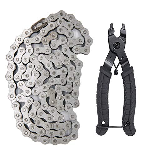 415H 110l Motorized Bicycle Chain+Chain Breaker，For 49cc 60cc 66cc 80cc 2-Stroke Engine Motor Bike Heavy Duty Chain High Power Racing Parts