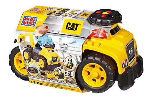 Mega Bloks Cat 3-in-1 Ride-on, Yellow, Standard (DCH13)