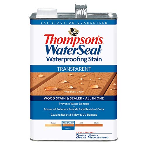 THOMPSONS WATERSEAL TH.041851-16 Transparent Waterproofing Stain, Woodland Cedar
