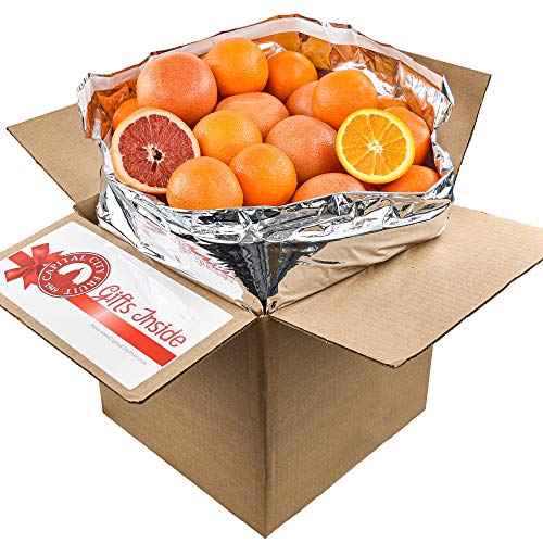 Gourmet Fruit Gift Pack, (20lbs) Mixed Citrus Box with Oranges and Grapefruit (30 pieces)