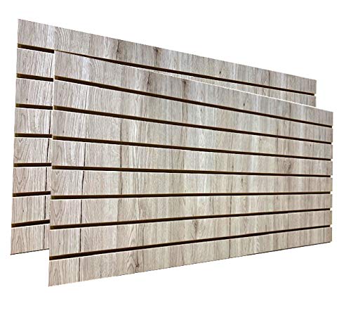 Barnwood Slatwall Panels 24'H x 48'L (Set of 2 Panels)