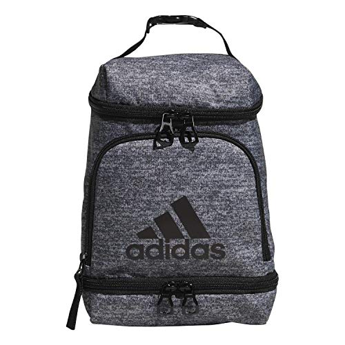 adidas Unisex Excel Insulated Lunch Bag, Onix Jersey/Black, ONE SIZE