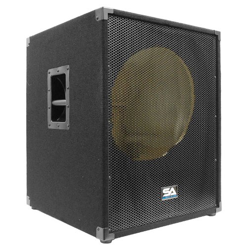Seismic Audio - SAP-18SFFEmpty - 18 Inch Empty Pro Audio PA/DJ Subwoofer Cabinet