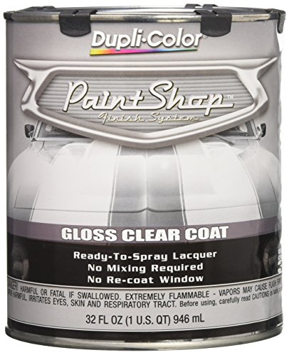 Dupli-Color EBSP30000 Clear Coat Paint Shop Finish System - 32 oz., Clear Gloss