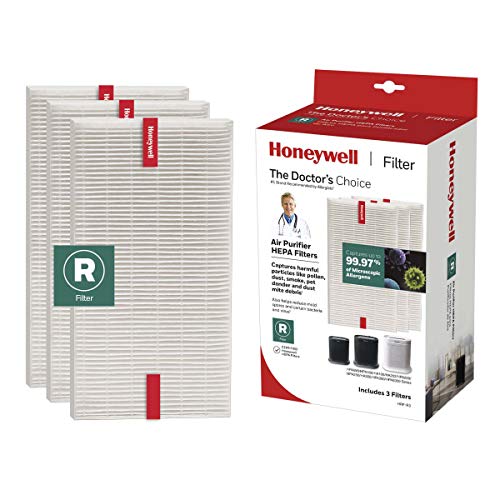 Honeywell HEPA AllergnRemv Filter, 3Pack, White, 3 Count