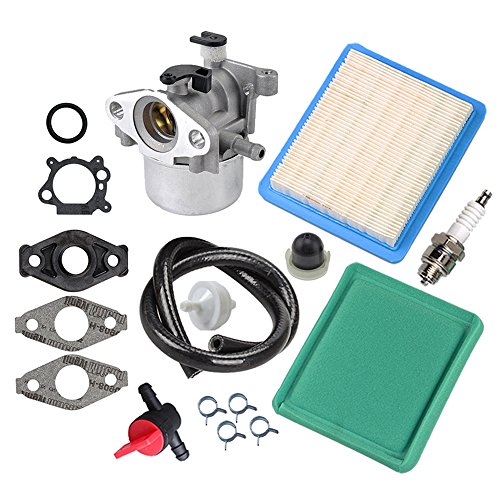 Panari 799866 Carburetor + Tune Up Kit Air Filter for 790845 799871 796707 794304 491588S 491435S