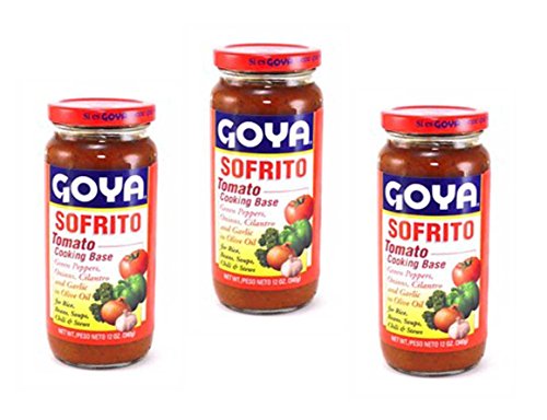 Goya Sofrito - Tomato Cooking Base 12 Oz - 3 Pack