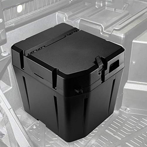 UTV Under Seat Box, Dual Bin Storage Box Waterproof Dry Box Compatible with 2018-2021 Polaris Ranger XP 1000 /Crew Replacement for #2882910