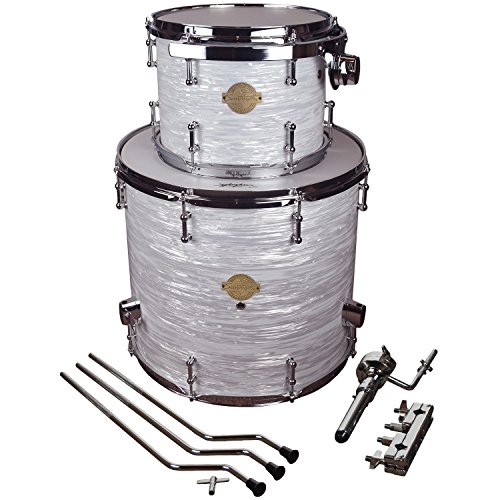 Sawtooth Command Series Extension Tom Pack, 9' Tom & 16' Floor Tom, White Oyster