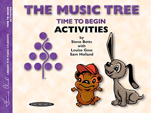 The Music Tree Activities Book: Time to Begin