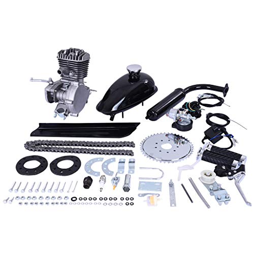 [Delivery within 2-5 days] Bicycle Motorcycle Electric Two-stroke Gasoline Engine Kit Gasoline Motorized Engine Motor Parts Bike Kit New Conversion Bike 2 Stroke 80cc