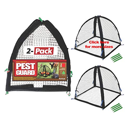 Nuvue Products 32100, 22' x 22' x 22', 2 Pack Pest Guard Cover, Black