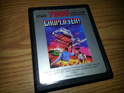 Choplifter! Atari 7800 Video Game Cartridge