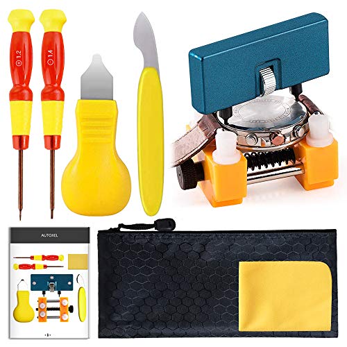 Watch Battery Replacement Tool Kit,Watch Back Case Remover and Watch Opener