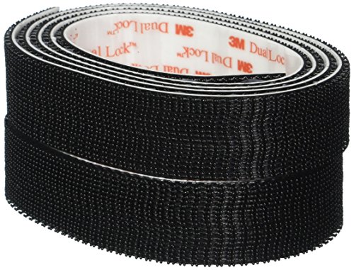 3M RF6741 1' x 4 feet Black Extreme Fastener