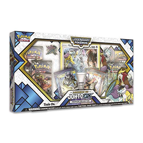 Pokemon TCG: Legends of Johto Gx Premium Collection Box | 6 Booster Pack