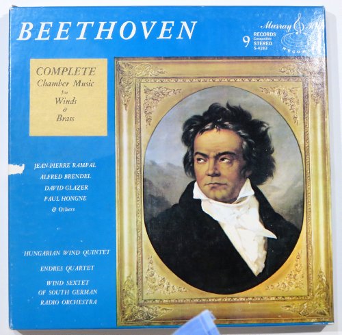 Beethoven: Complete Chamber Music for Winds and Brass / Hungarian Wind Quintet, Endres Quartet, Wind Sextet of South German Radio Orchestra