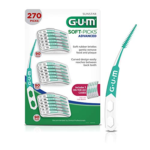 GUM Soft-Picks Advanced Dental Picks (Pack of 270)