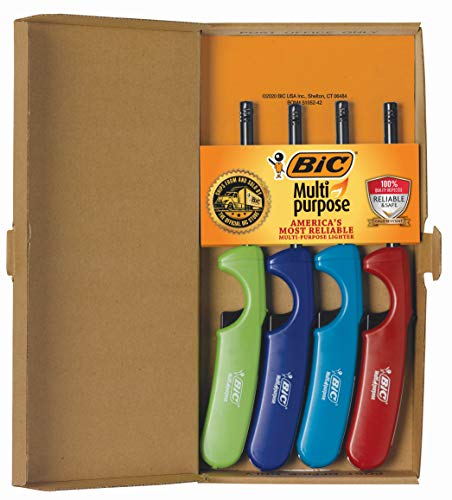 Bic Multipurpose Lighters, 4 Pack