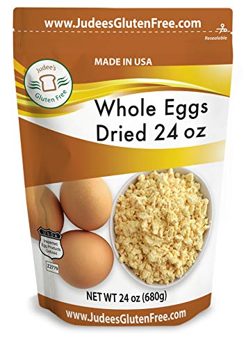 Judee's Whole Egg Powder (24 OZ -1.5 lb) (Non-GMO, Pasteurized, USA Made, 1 Ingredient, Produced from the Freshest of Eggs)