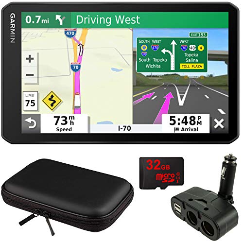 Garmin dezl OTR700 7' GPS Truck Navigator (010-02313-00) with Accessory Bundle