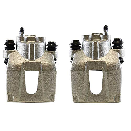 AutoShack BC2990PR Rear Brake Caliper Pair 2 Pieces Fits Driver and Passenger Side