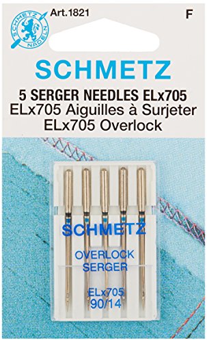 Euro-Notions ELX705 Serger Needles -Size 14/90 5/Pkg (74063)