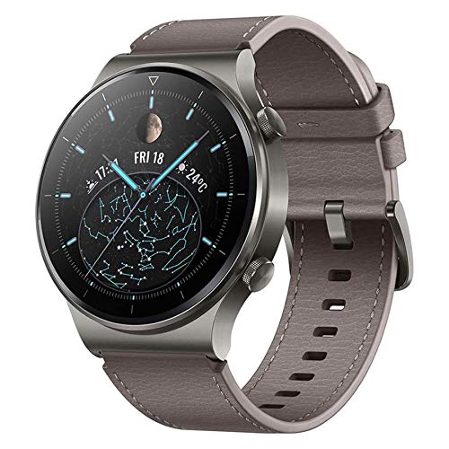 HUAWEI Watch GT 2 Pro Smart Watch Sport GPS 14 Days Battery Life Activity Tracker, Waterproof Heart Rate Tracker, Blood Oxygen Monitor Bluetooth SmartWatch for Android iPhone, Nebula Gray