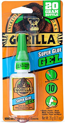 Gorilla 7700104 Super Glue Gel, 1-Pack