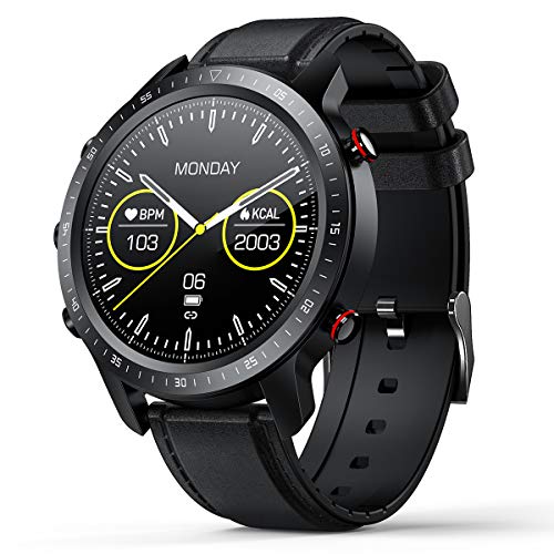 SANAG Smart Watch,Watches for iOS Android Phones Fitness Tracker Step Counter Calorie Sleep Health Monitor,Full Touch Screen Waterproof Sport Smartwatches,Compatible with iPhone Samsung Women Men
