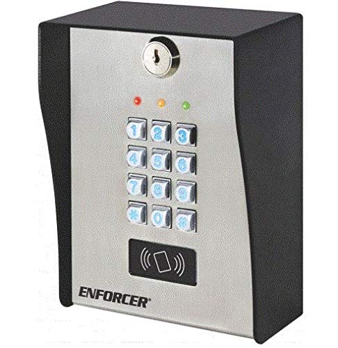 Enforcer SK-3133-PPQ Heavy-Duty Outdoor Access Control Keypad with Proximty Reader