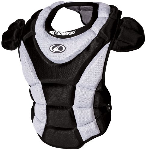 Champro Girl's Chest Protector (Black, 15-Inch length)