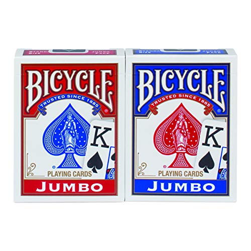 Bicycle Jumbo Playing Cards, Pack of 2