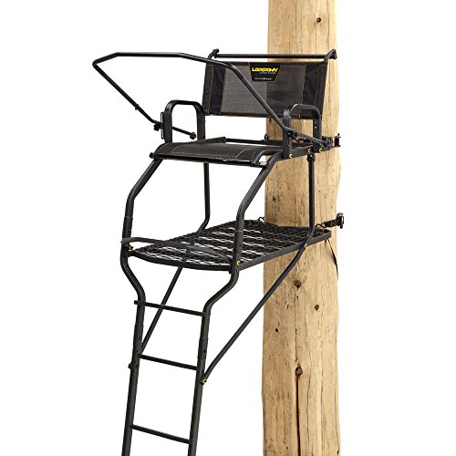 Rivers Edge One Man Ladder Stand, Lockdown Wide 1-Man