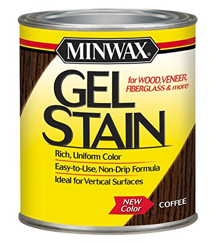 Minwax 660910000 Gel Stain, quart, Coffee