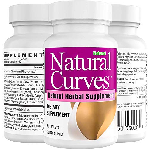 Breast Enhancement Pills Supplement by Natural Curves Biotech | Breast Enlargement |Saw Palmetto