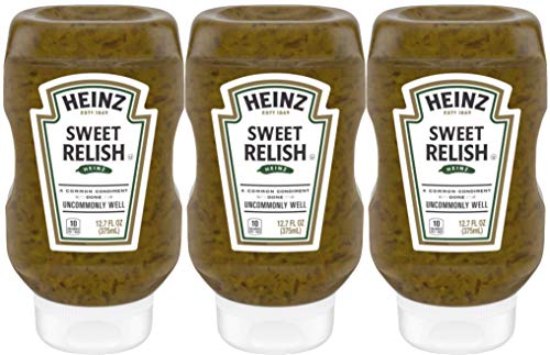 Heinz Sweet Relish 12.7 Ounce Bottle (Pack of 3)