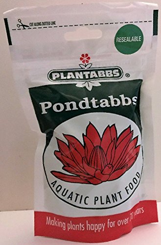 Plantabbs Pondtabbs Aquatic Plant Food 10-14-8 Fertilizer Tablets, 60 Count Bag (1)