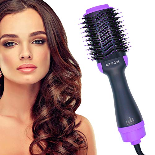 Hot Air Brush, Hair Dryer Brush, Perfect 4-in-1 One Step Hair Dryer, Styler, Straightener and Volumizer for All Hair Types